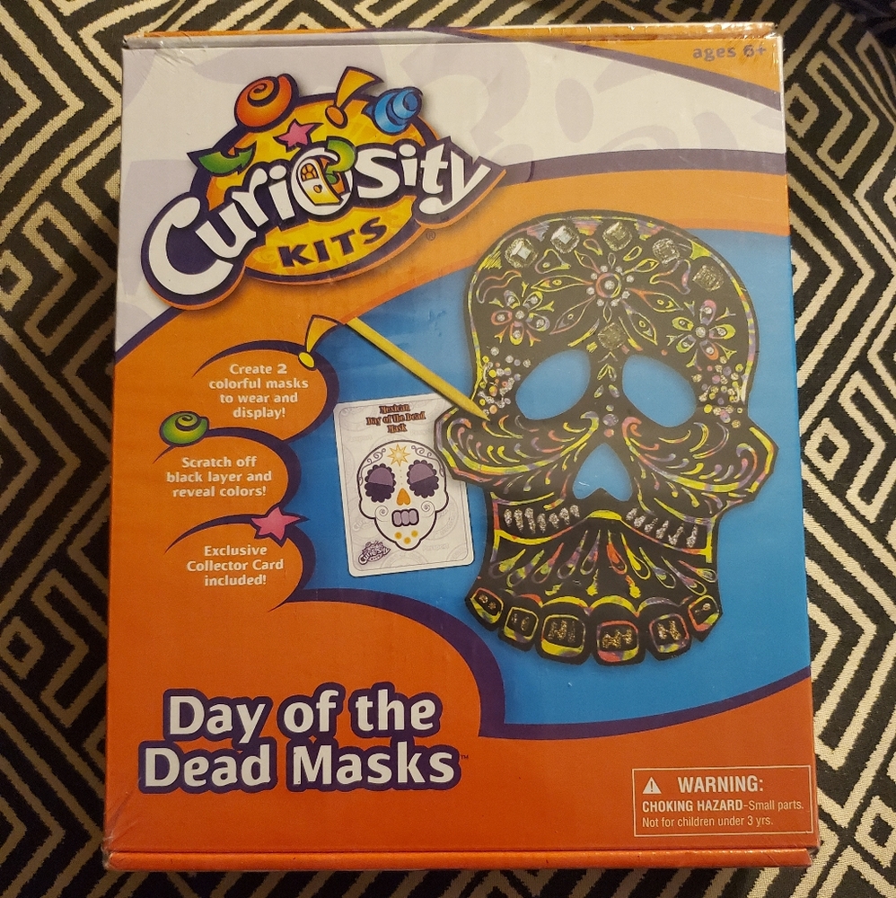 Curiosity Kits Day of the Dead Masks